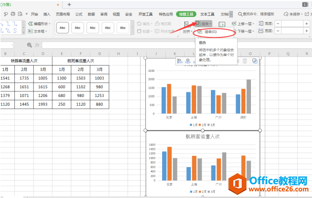 Excel表格技巧—多个Excel图表如何快速排列和对齐边缘