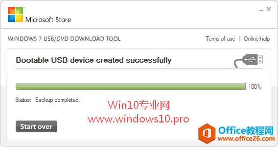 【U盘装系统Win10】Windows 7 USB/DVD download tool制作Win10 U盘系统安装盘