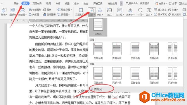 如何在Word中设置多重页码系统