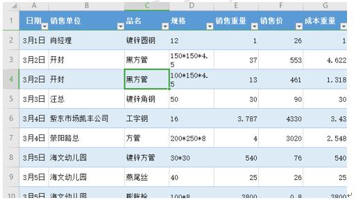 WPS 表格技巧—几秒快速整理WPS表格