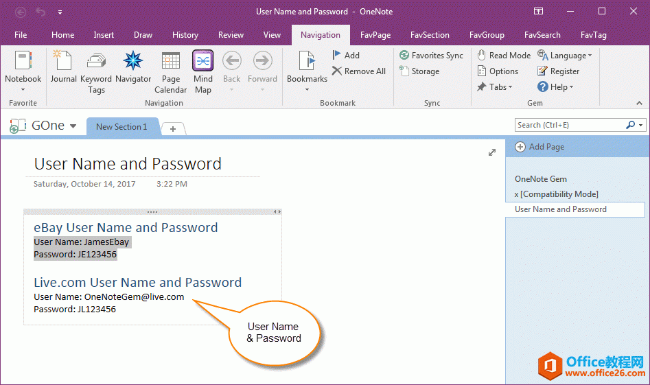 <b>如何从 OneNote 使用快捷键 Ctrl+Shift+V，一次性粘贴用户名密码到网页登录界面？</b>