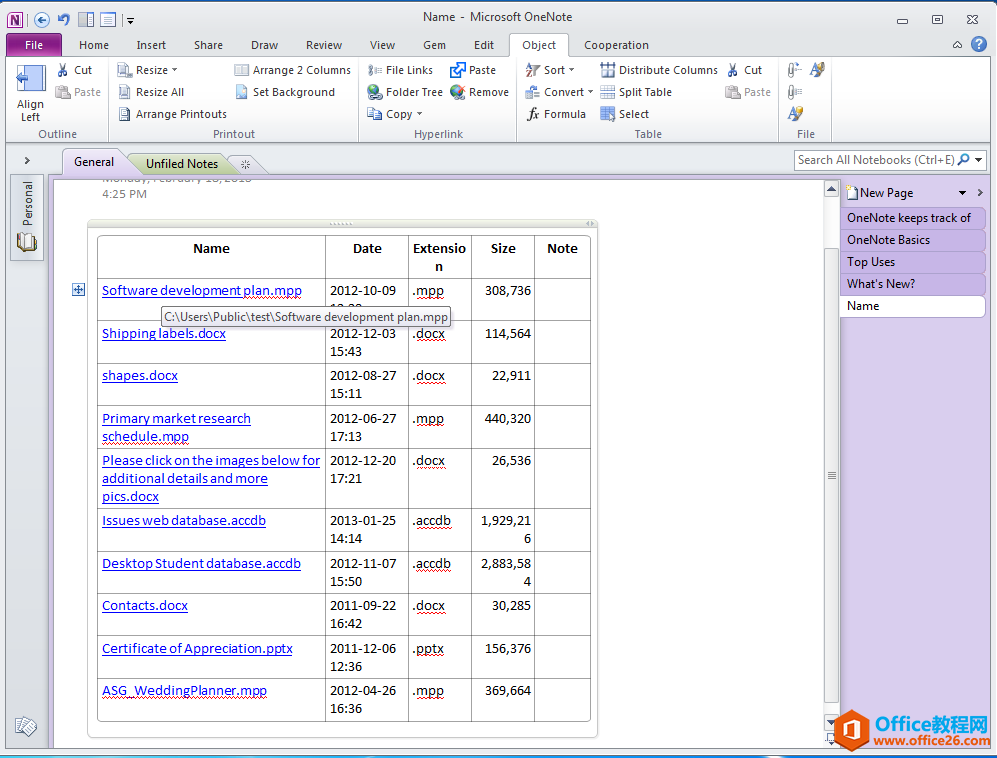 <b>如何打包与复原 OneNote 中指向本地链接的文件</b>