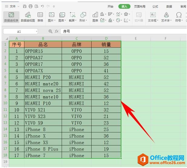 WPS表格技巧—使用透视表，自动计算销售占比