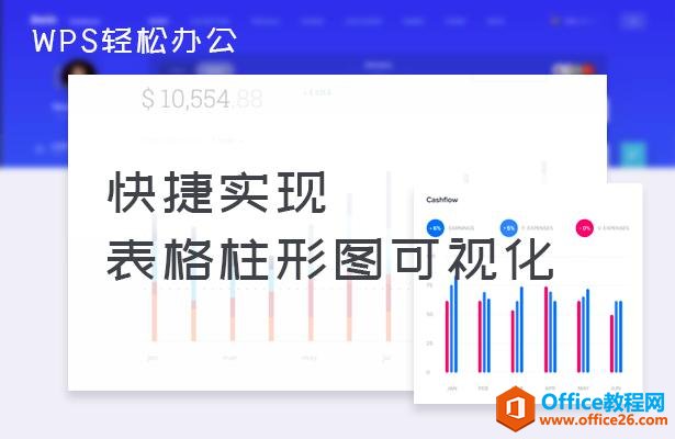 <b>WPS excel快捷实现表格柱形图可视化</b>