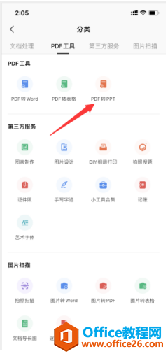 如何使用 WPS Office手机客户端里的 PDF 转 PPT 功能