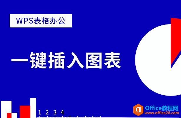 WPS表格技巧—一键插入图表