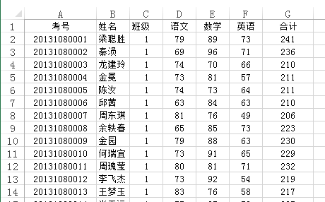 用分类汇总的方法进行批量分类打印示例