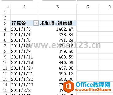 图一：Excel2013插入日常表的示例