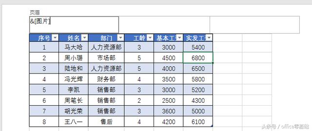 office零基础—Excel篇第36课「自定义页眉页脚」