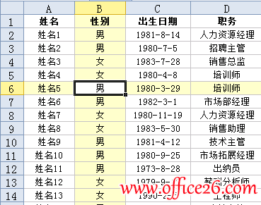 WPS表格阅读模式高亮显示行和列