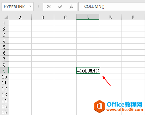 Excel中如何判断某个单元格处于第几列