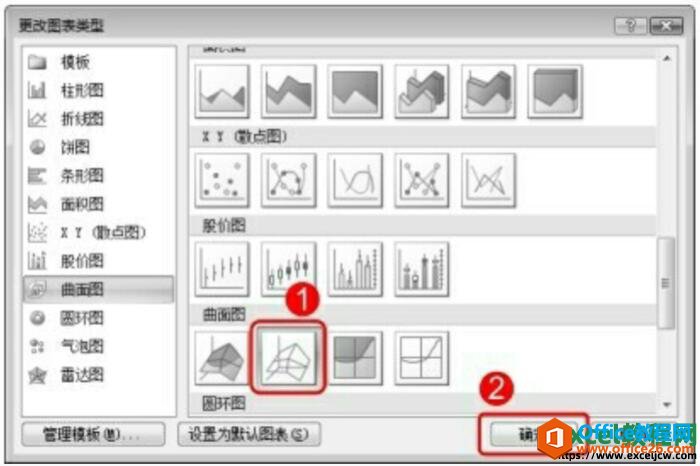 更改excel图表的类型