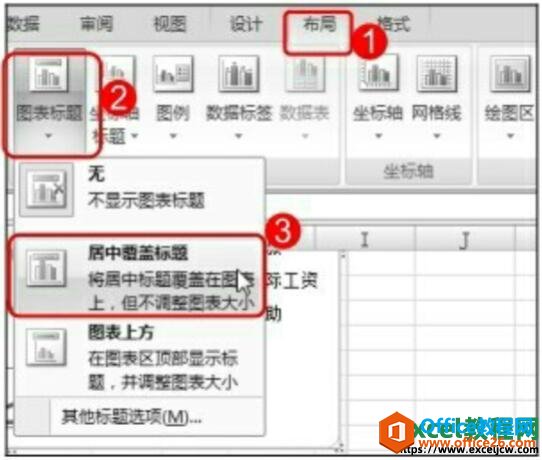 更改excel图表标签布局