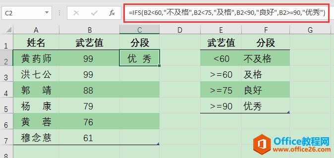 Excel办公技巧：IF函数与IFS函数的用法与区别