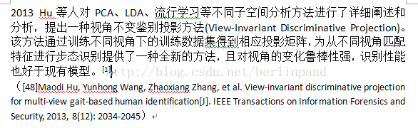 如何使用endnote在word中插入参考文献