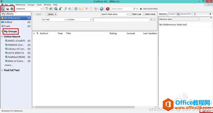 <b>EndNote如何建立数据库和分组</b>