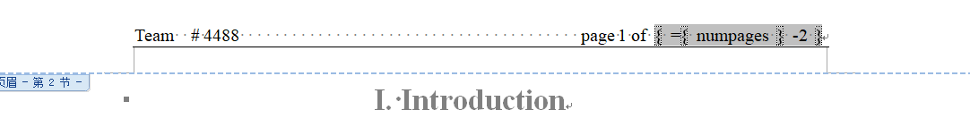word 页眉/页脚中插入页码及页码总数(自动变化)6