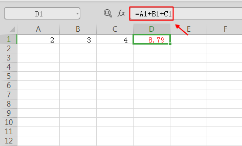 Excel中，明明是求和，为什么计算结果与纸算结果不一样？