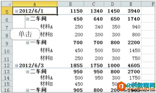 显示excel数据透视表明细数据