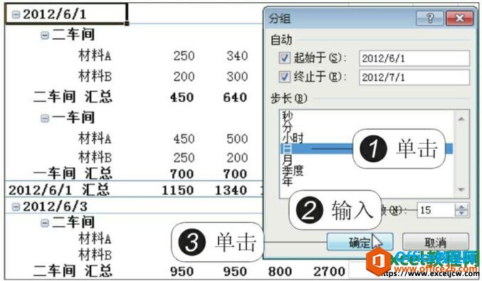 自动组合数据透视表数据