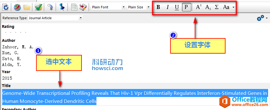 EndNote 手动新建文献详解