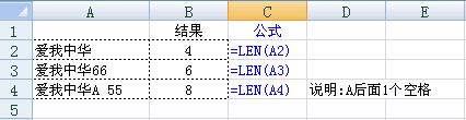 Len函数 语法及实例