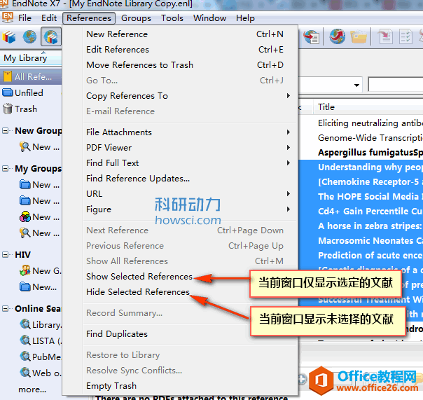 EndNote 导出文献到 Excel 方法二