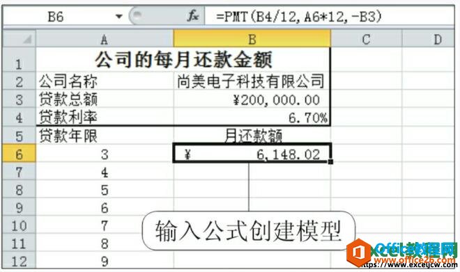 excel2010模拟运算分析