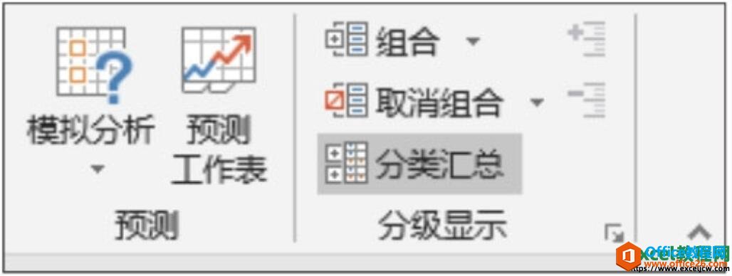 excel中分类汇总的使用方法