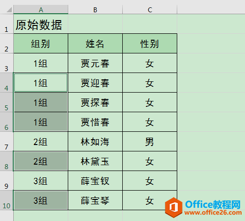 Excel办公技巧：快速拆分合并单元格，并批量填充内容