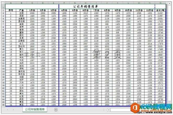 调整excel页面的每页显示范围