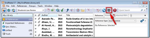 <b>EndNote Share Library文献分享功能使用基础教程</b>