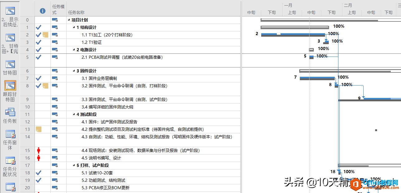 【Project教程】做好的文件工作表却显示为空白怎么办？