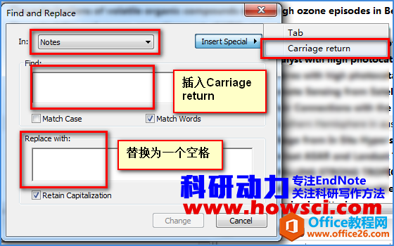 EndNote导出文献Times Cited数值到Excel