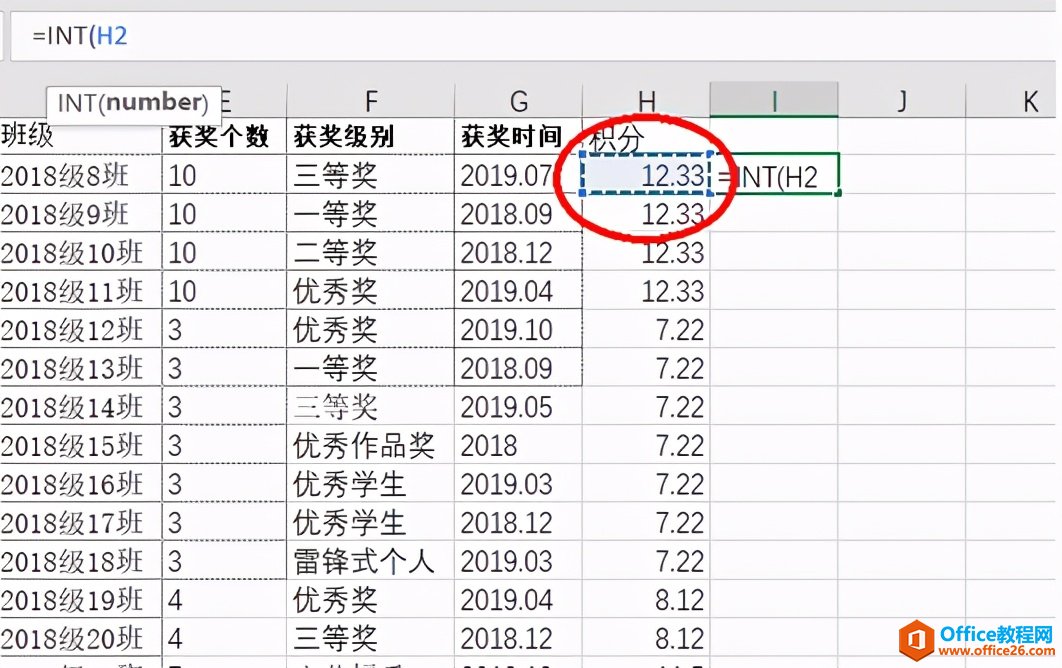 Excel表格技巧—取整函数怎么用