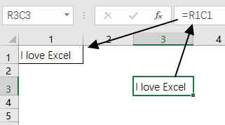 excel R1C1引用方式