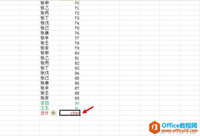 当添加或删除单元格的内容时，要重新求和吗？