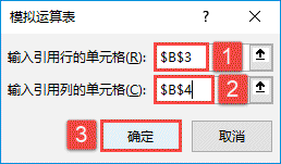 Excel 2019双变量数据表运算图解