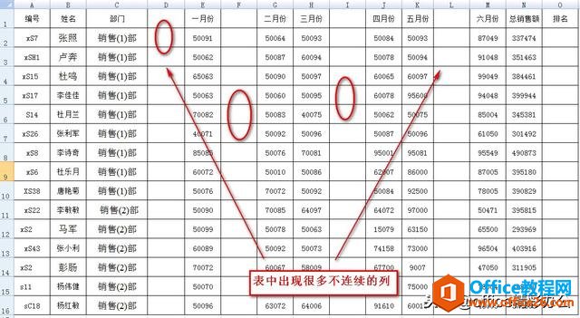 如何利用excel“转置功能”，巧妙删除空白列？