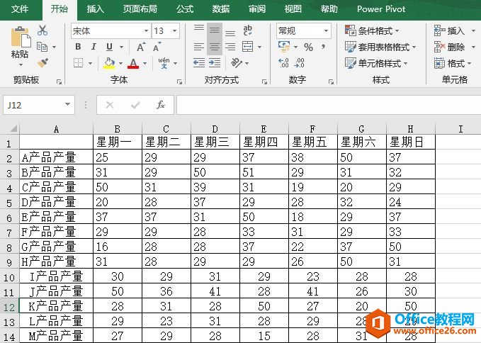 Excel 2019设置工作表对齐方式