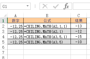 CEILING.MATH 函数