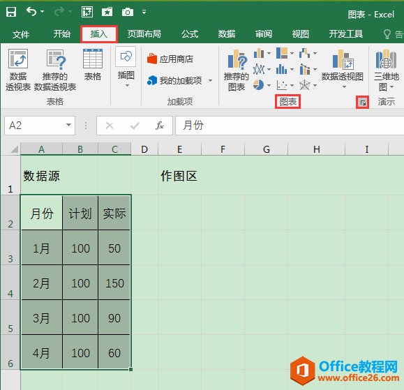 Excel办公技巧：组合运用柱形图与折线图制作简易子弹图表