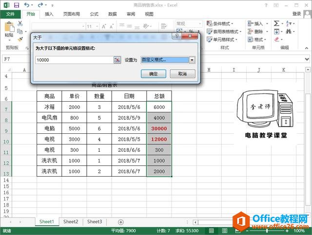 EXCEL 如何突出显示特殊数据！Office 系列教程 EXCEL篇 (8)