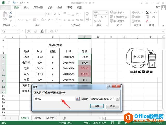 EXCEL 如何突出显示特殊数据！Office 系列教程 EXCEL篇 (8)