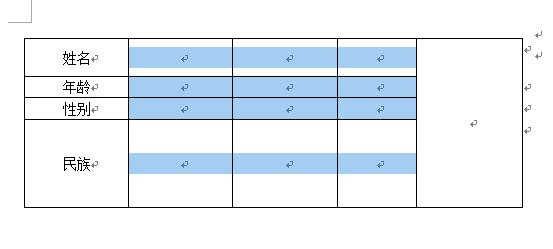 Word表格制作实例详解（二）OFFICE 系列教程 WORD5