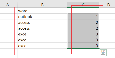 Excel中如何按照数据出现次数对列进行排序