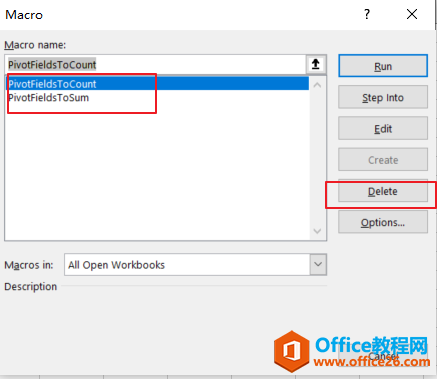 Excel 中如何快速刪除工作簿中的所有宏2