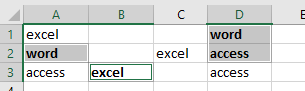 Excel中如何选中区域中所有粗体字的单元格8