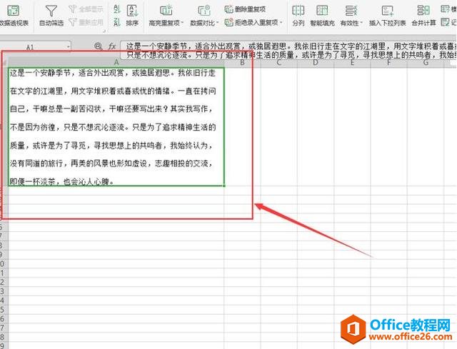 Excel表格技巧—如何修改单元格内容的行间距