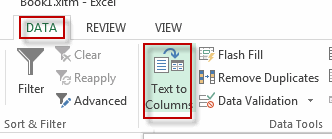 Excel根据任意数字拆分文本字符串